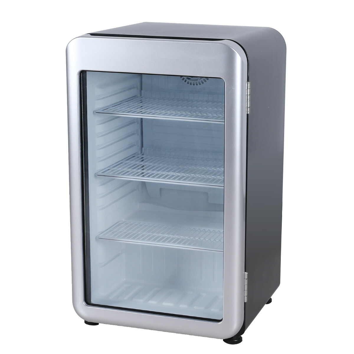 楽天市場】【立春セール!!】 95L 黒 レトロ 冷蔵ショーケース 小型 HJR