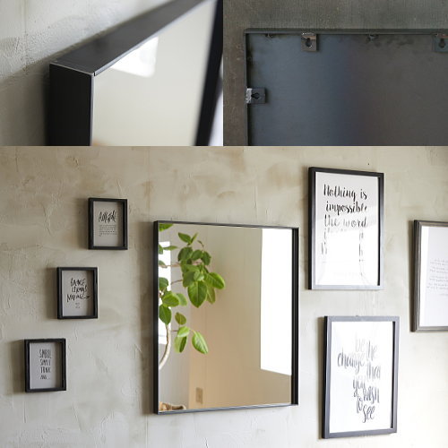 楽天市場】【国内生産/オーダーメイド可能】アイアン 鏡 洗面台 鏡