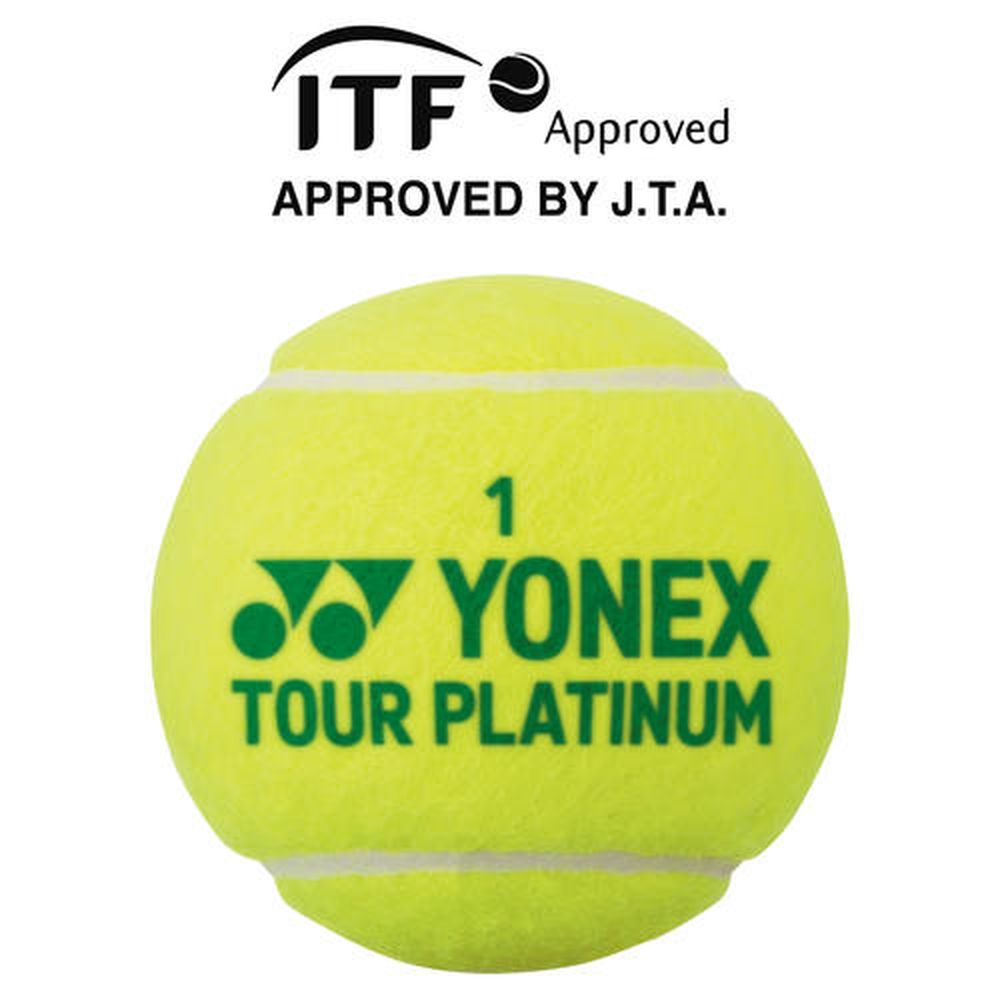 楽天市場】ヨネックス YONEX テニスボール ツアープラチナム(4個入り