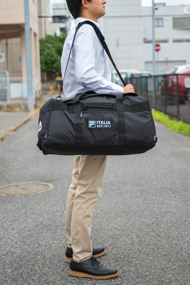 楽天市場】FILA フィラ ボストンバッグ 48L メンズ レディース 大容量