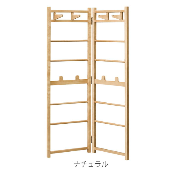 楽天市場】□在庫限り・入荷なし□ハンガーラック 衝立風 天然木 高さ