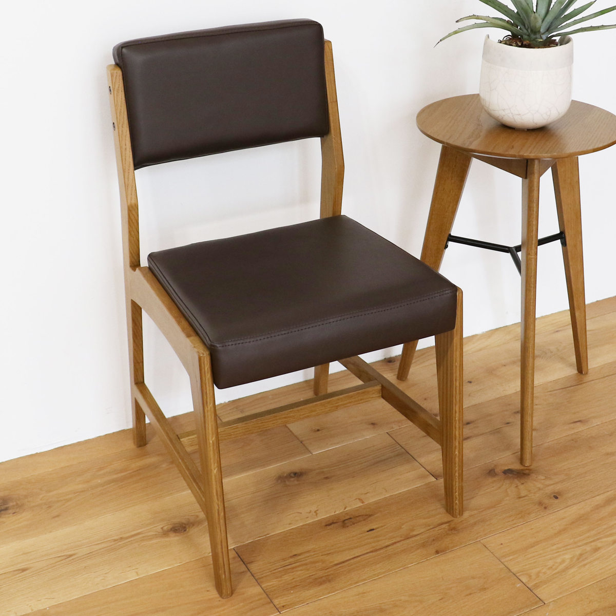 楽天市場】ダイニングチェア 座面高44cm PVC ソフトヴィンテージ Rasic