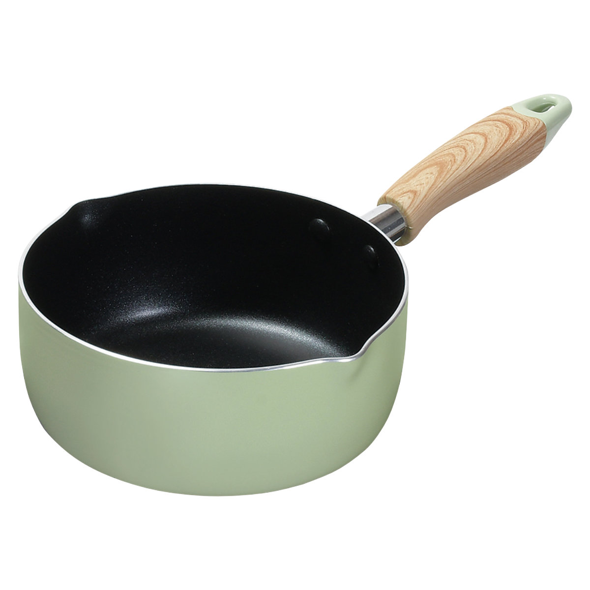 楽天市場】雪平鍋 18cm IH対応 フッ素加工 ナチュラルクックピュア