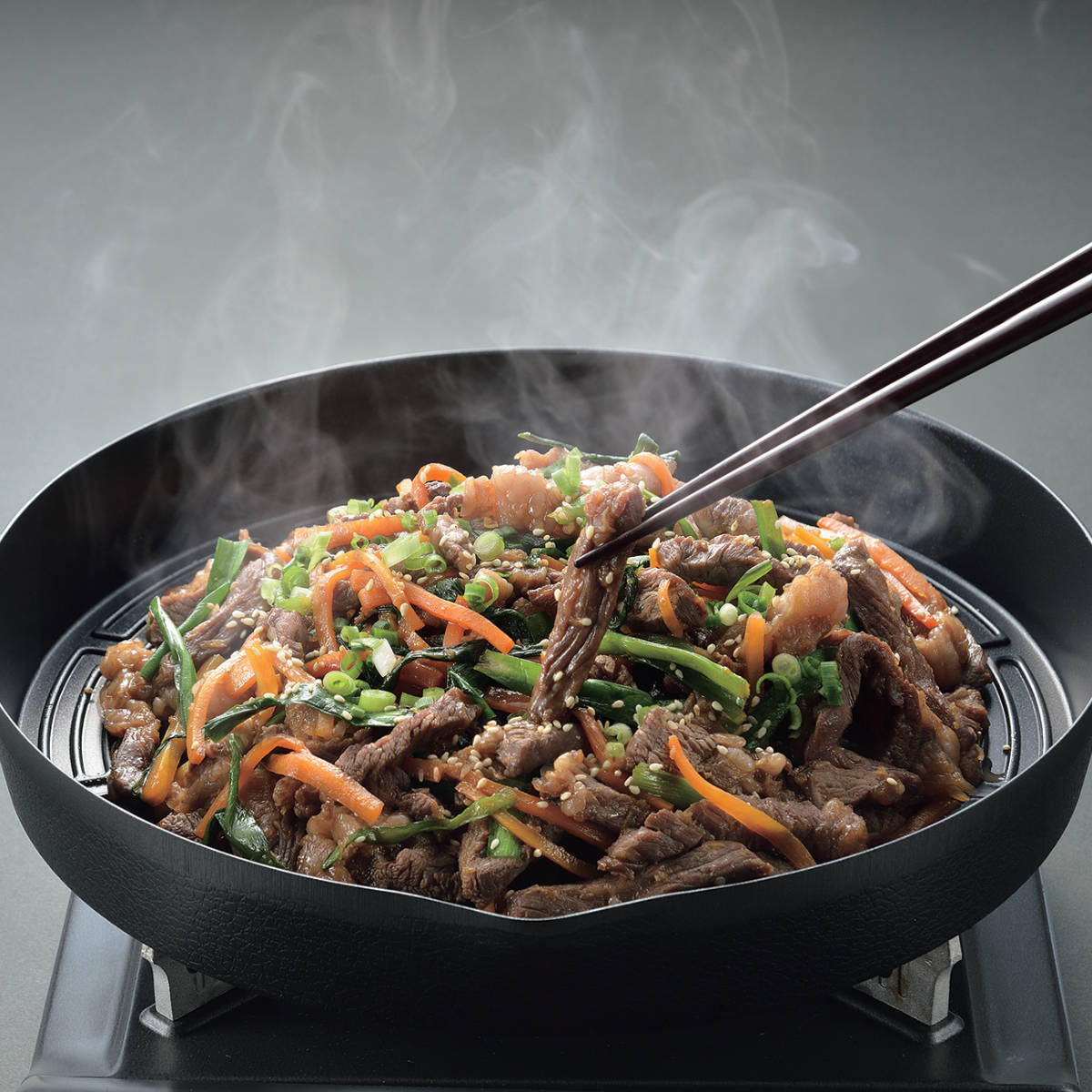 楽天市場】プルコギグリル 28cm カセットコンロ専用 鋳物製 韓味家