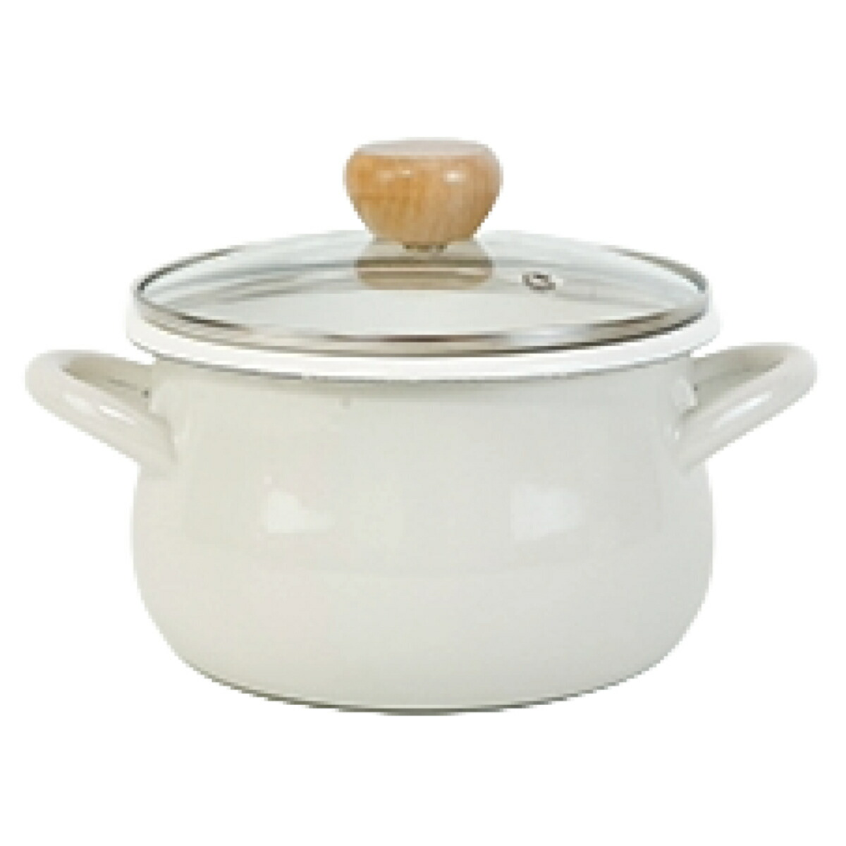 楽天市場】両手鍋 18cm IH対応 ホーロー製 クッキングポット