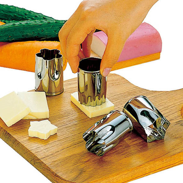 楽天市場】野菜抜き型 大 6個入り （ 型抜き 抜型 抜き型 ぬきがた