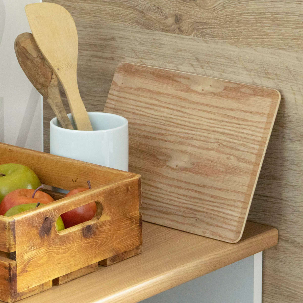 楽天市場】トレー 木製トレー ノンスリップ 27×20cm 36×28cm 40×30cm 1