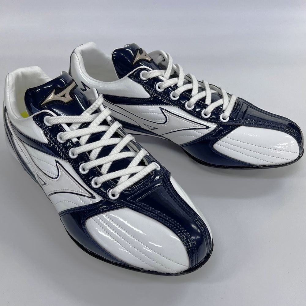 楽天市場】【サイズ交換送料無料】ホワイト×ネイビー ミズノ 野球