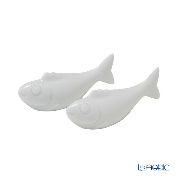 楽天市場】マイセン (Meissen) 箸置き 魚 ペア 000001／44232 白磁器