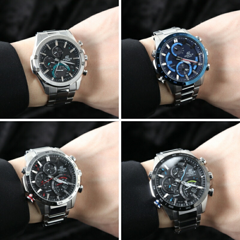 カシオ EDIFICE ESN-1780 クロノグラフ ソーラー電池 電波時計 カシオ