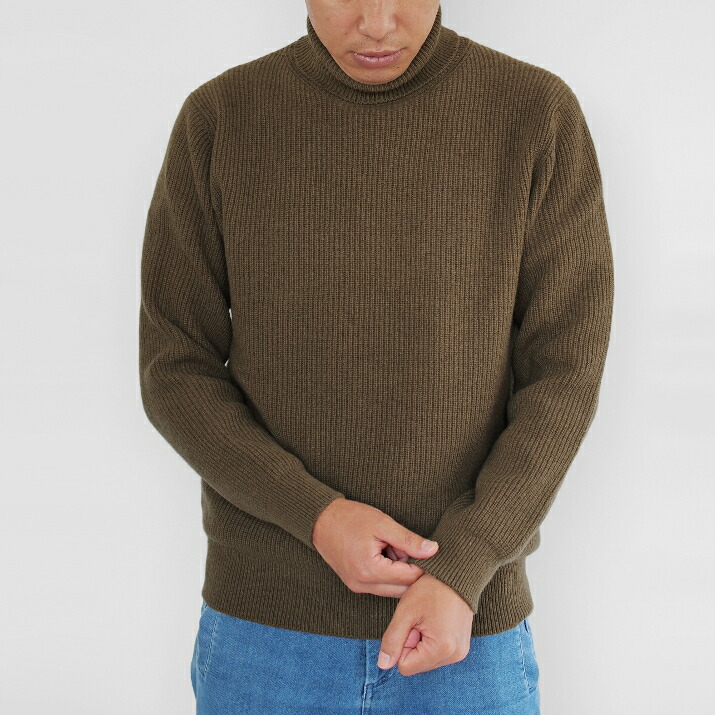 楽天市場】PRODIGAL メンズ セーター タートルネック ウール100％ M L