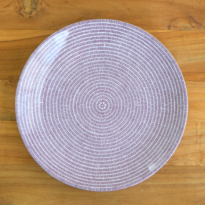 楽天市場】アラビア 24h アベック プレート 26cm パープル / ARABIA