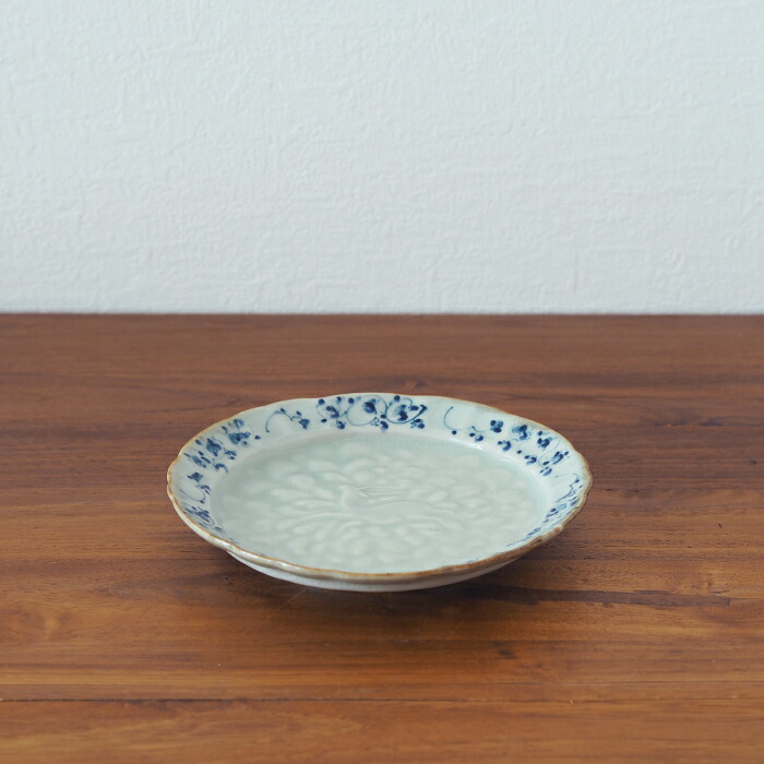 楽天市場】石井桃子 輪花 5寸皿 鹿 / 和食器 陶器 砥部焼 作家もの 染
