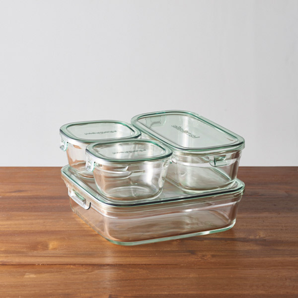 楽天市場】イワキ パック＆レンジ グリーン システムセット・ミニ