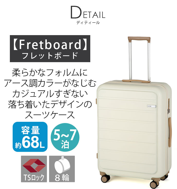 楽天市場】＼20％OFF&P10倍／ ACE エース スーツケース フレットボード