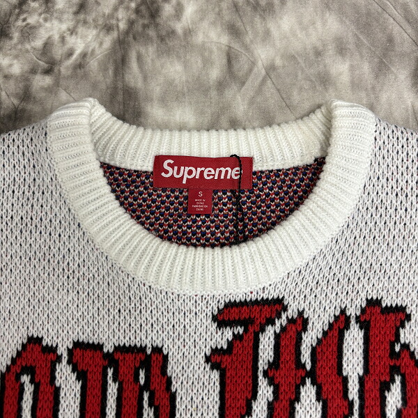 楽天市場】【中古】Supreme/シュプリーム【24AW】Snow White Sweater