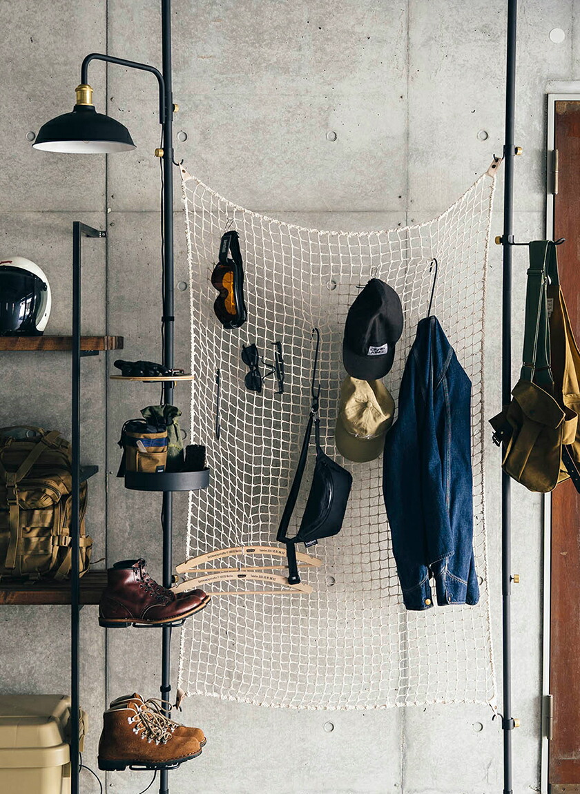 楽天市場】ドローアライン 突っ張り棒用パーツ 専用パーツ 伸縮 BasShu