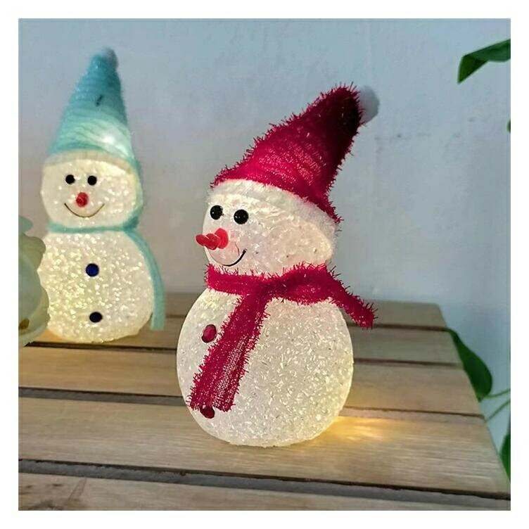 楽天市場】2個セット ガーデンライト ソーラー ライト スノーマン 屋外