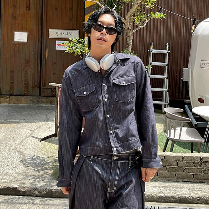 楽天市場】デニムセットアップ メンズ 上下セット Gジャン ジージャン