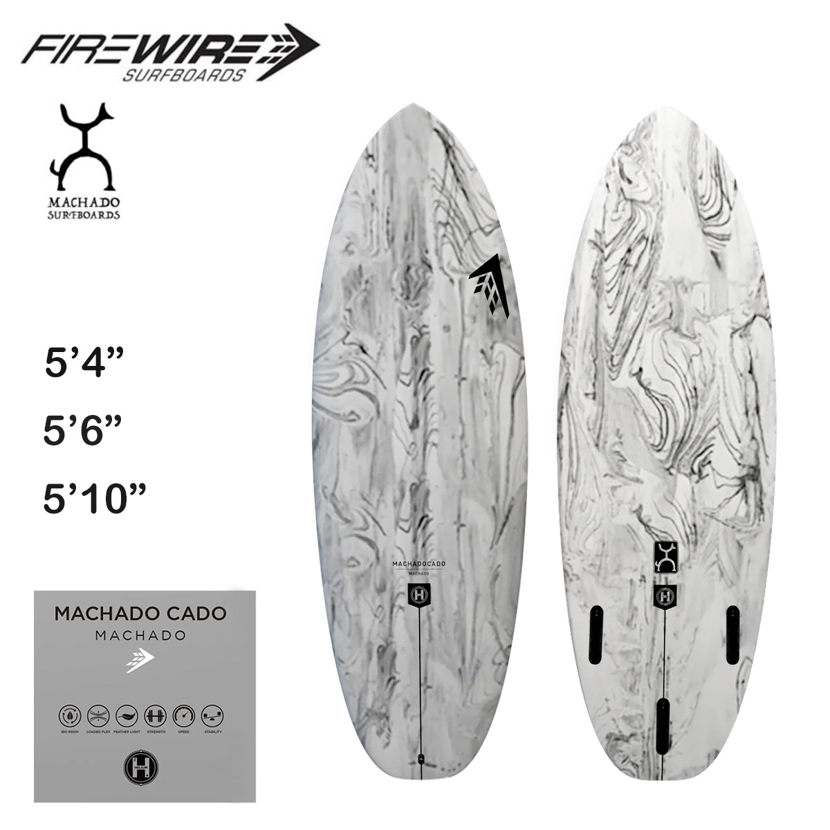 FIREWIRE MACHADO CADO 5.4 ティント仕上げ FIREWIRE MACHADO CADO 5.4