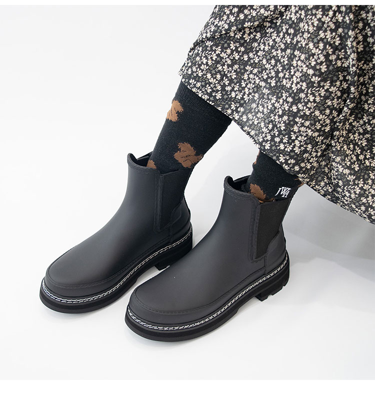 楽天市場】HUNTER ハンター レインブーツ リファインド スティッチ