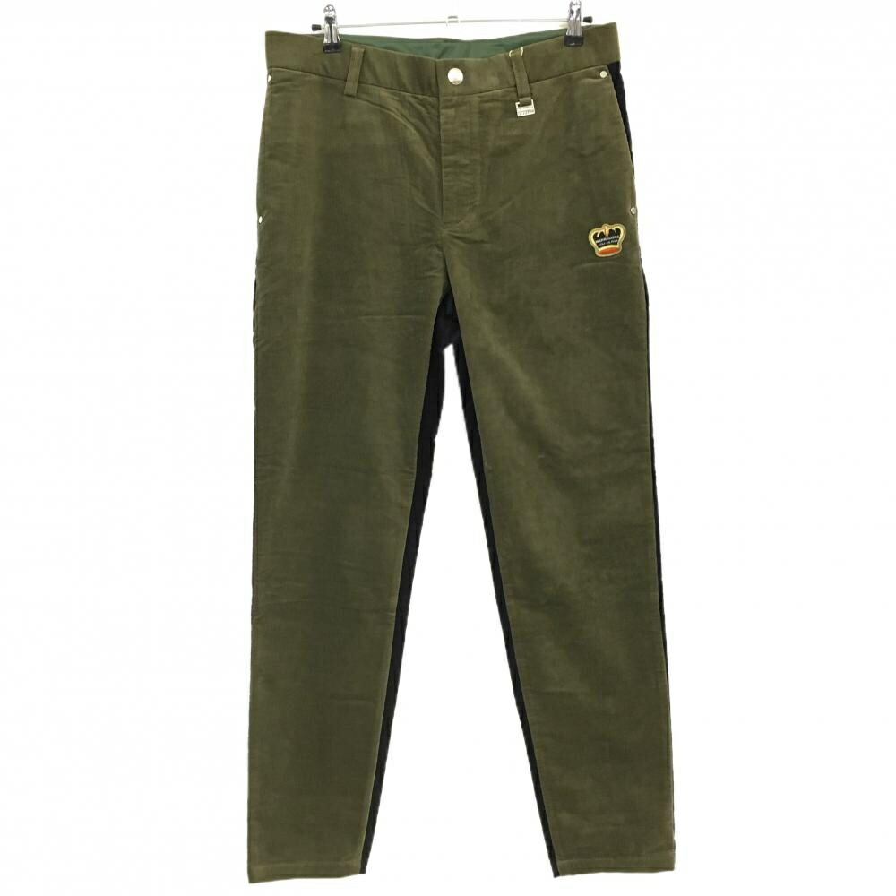 楽天市場】【新品】マークアンドロナ コーディロイパンツ カーキ×黒