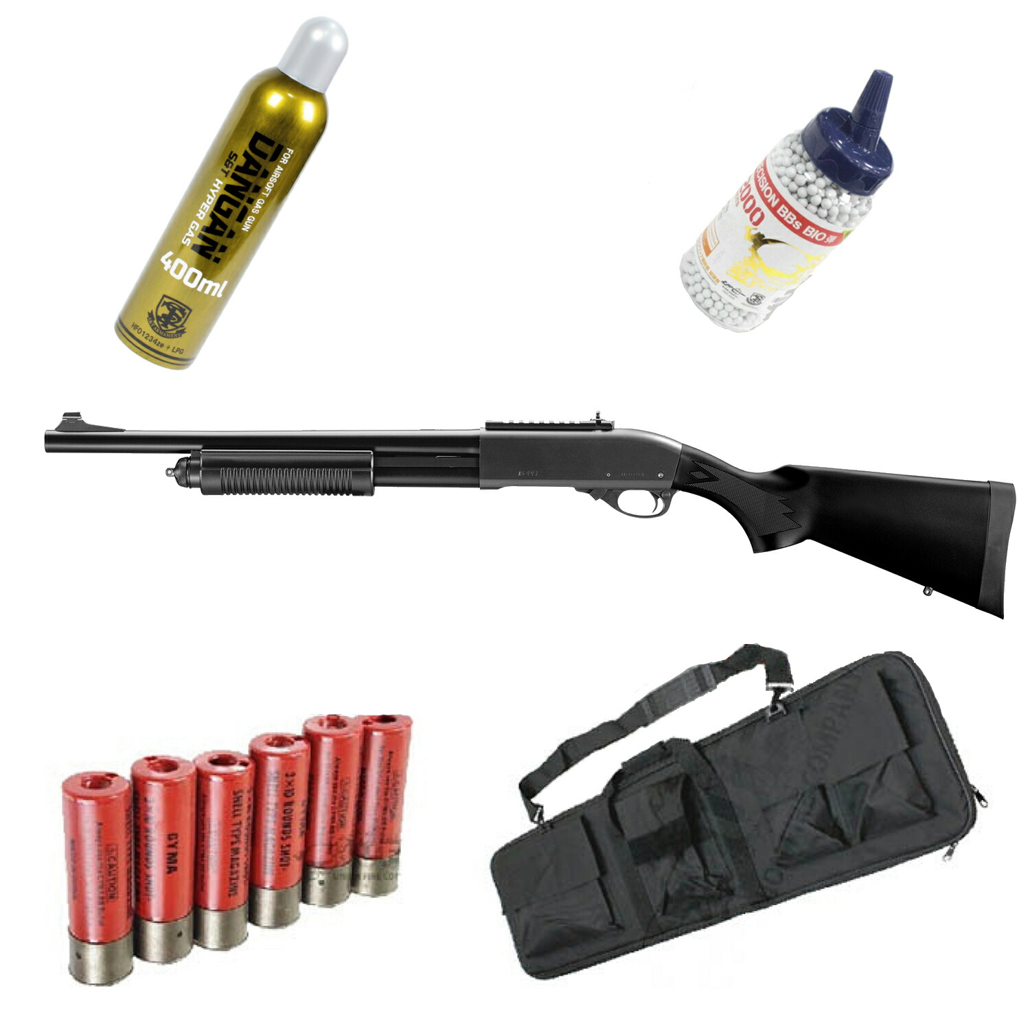 楽天市場】【本体セット】東京マルイ M870 タクティカル ガスショット