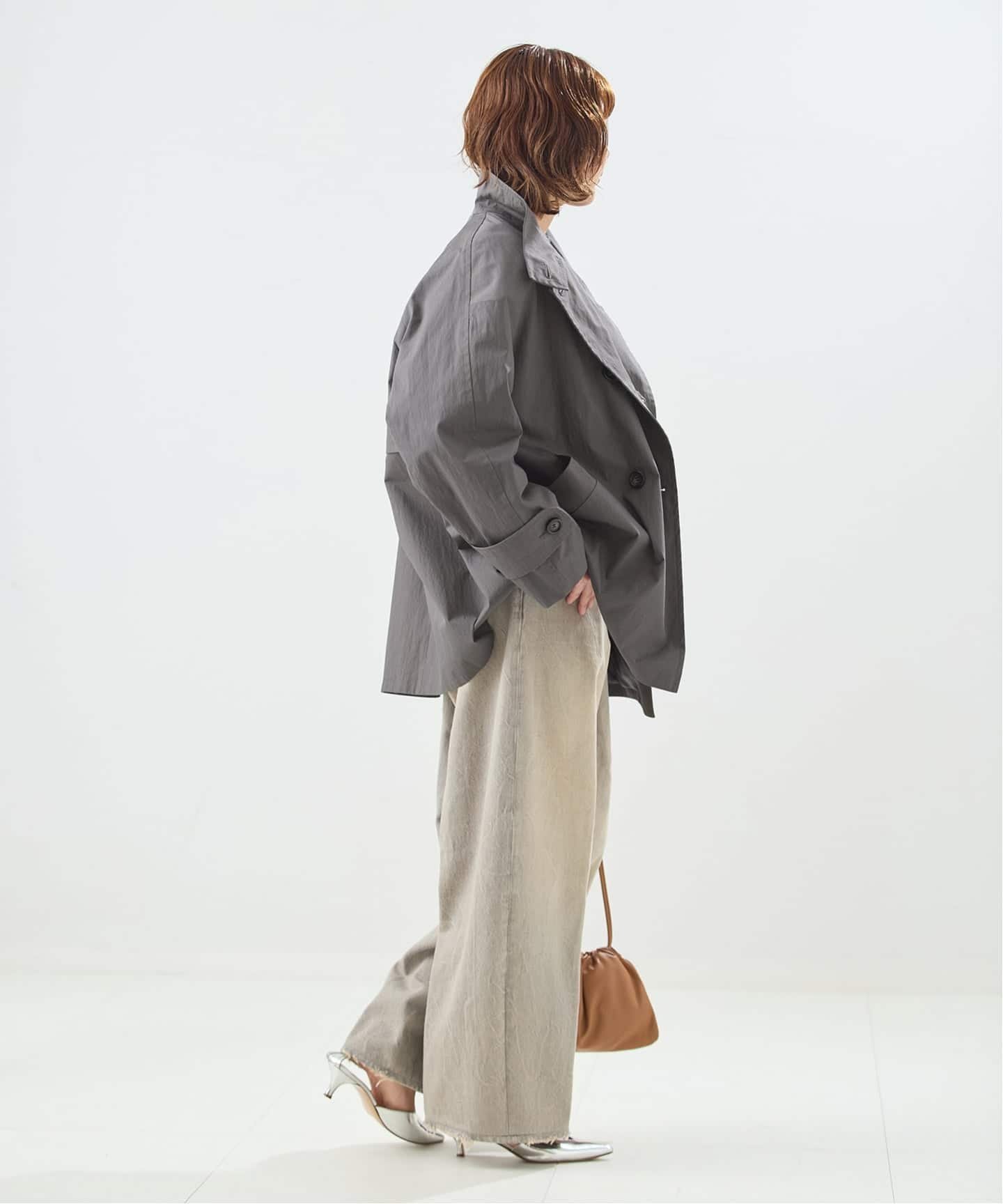 JOURNAL STANDARD L'ESSAGE｜NALYAスタンドショートコート | Rakuten