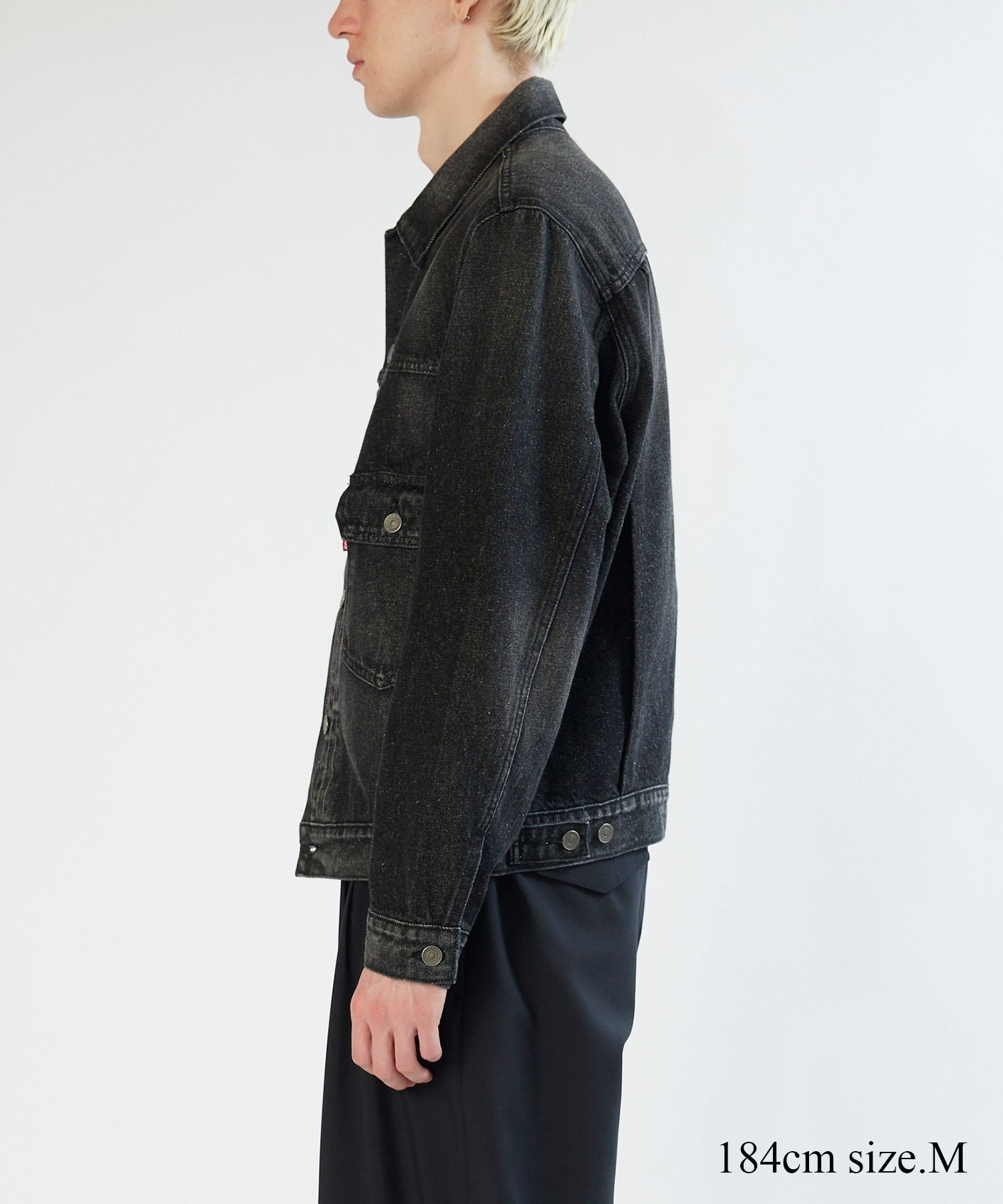 ADAM ET ROPE'｜【Levi's(R)| BIOTOP】 TYPE 2 TRUCKER BLK EX