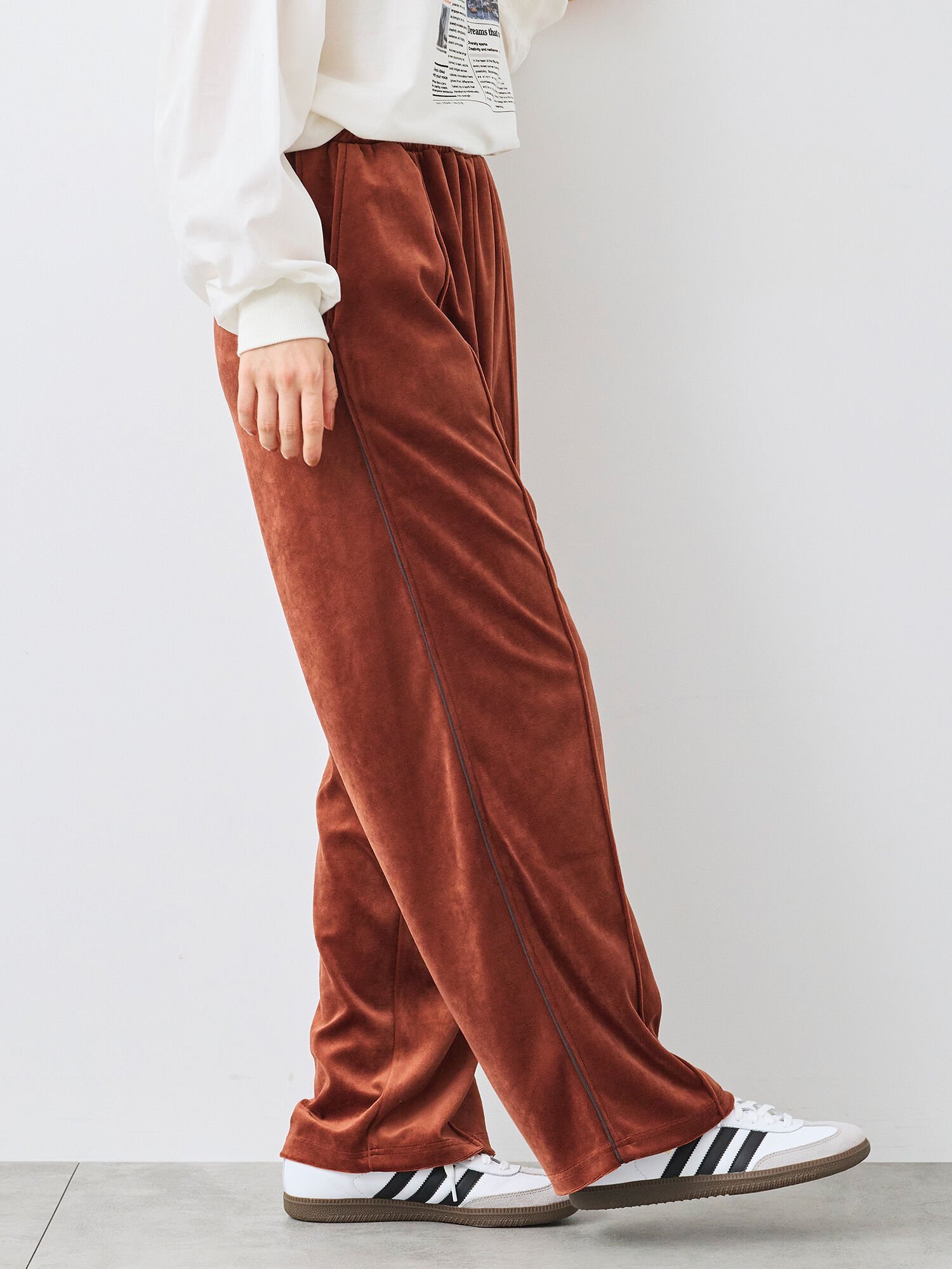 楽天市場】ベロアイージーパンツの通販