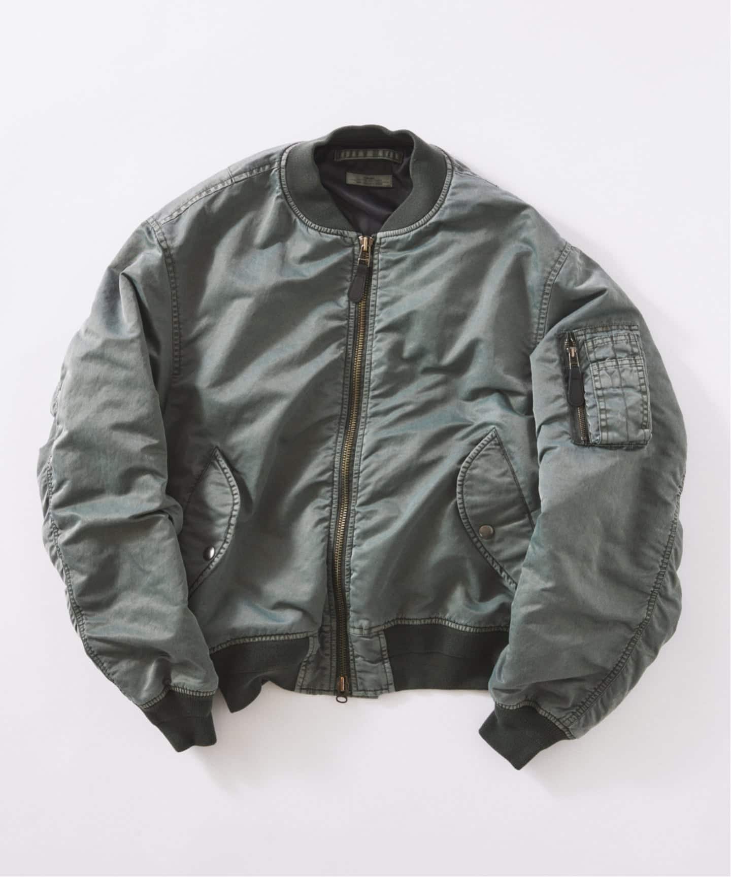 JOURNAL STANDARD relume｜ガーメントダイ ボンバー ジャケット