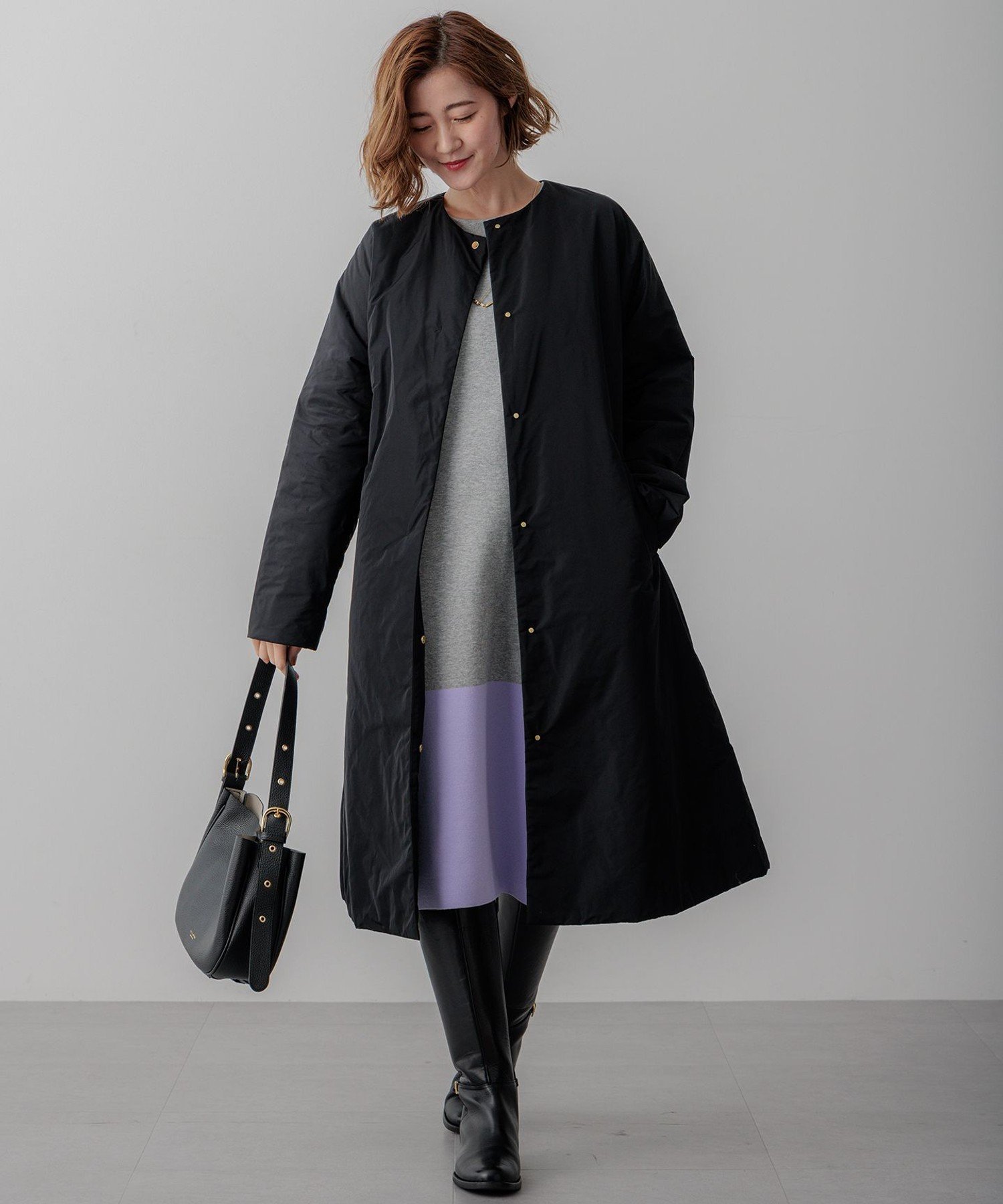 23区｜【撥水加工】中綿 パデット ドルマンコート | Rakuten Fashion