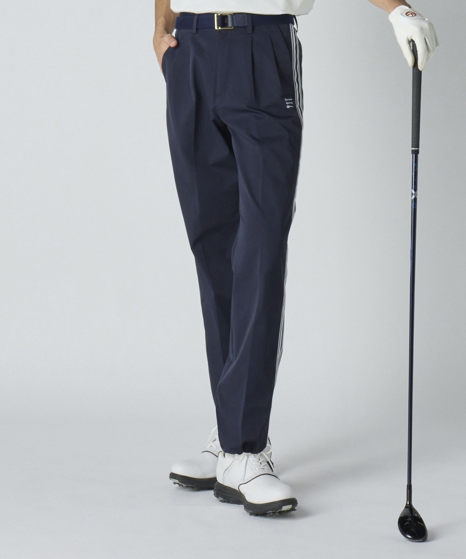 UNITED ARROWS GOLF ゴルフパンツ ネイビー メンズ ユーロ ゴルフパンツ