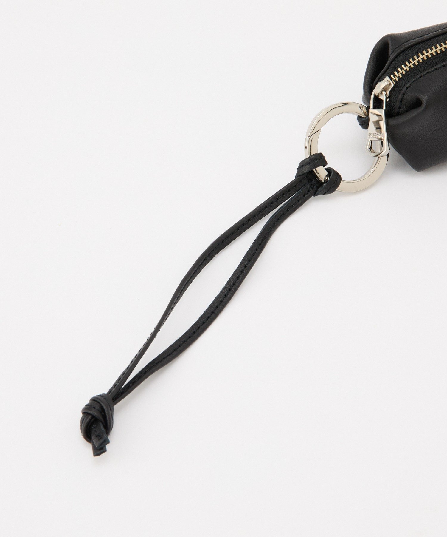 russet｜カラビナ付き レザーミニポーチ型チャーム | Rakuten Fashion