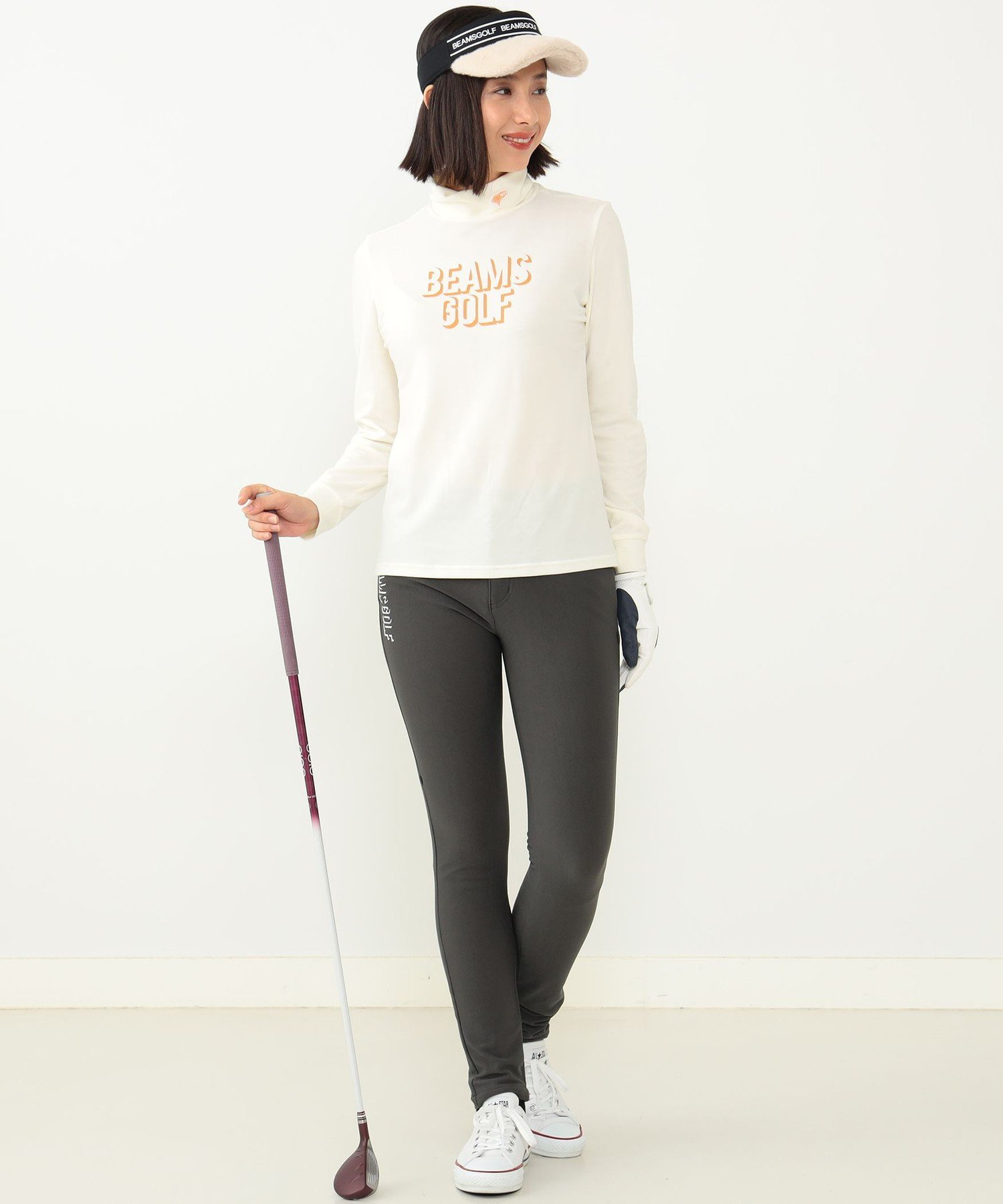 BEAMS GOLF ORANGE LABEL / シャドーロゴ タートルネック 【公式通販】