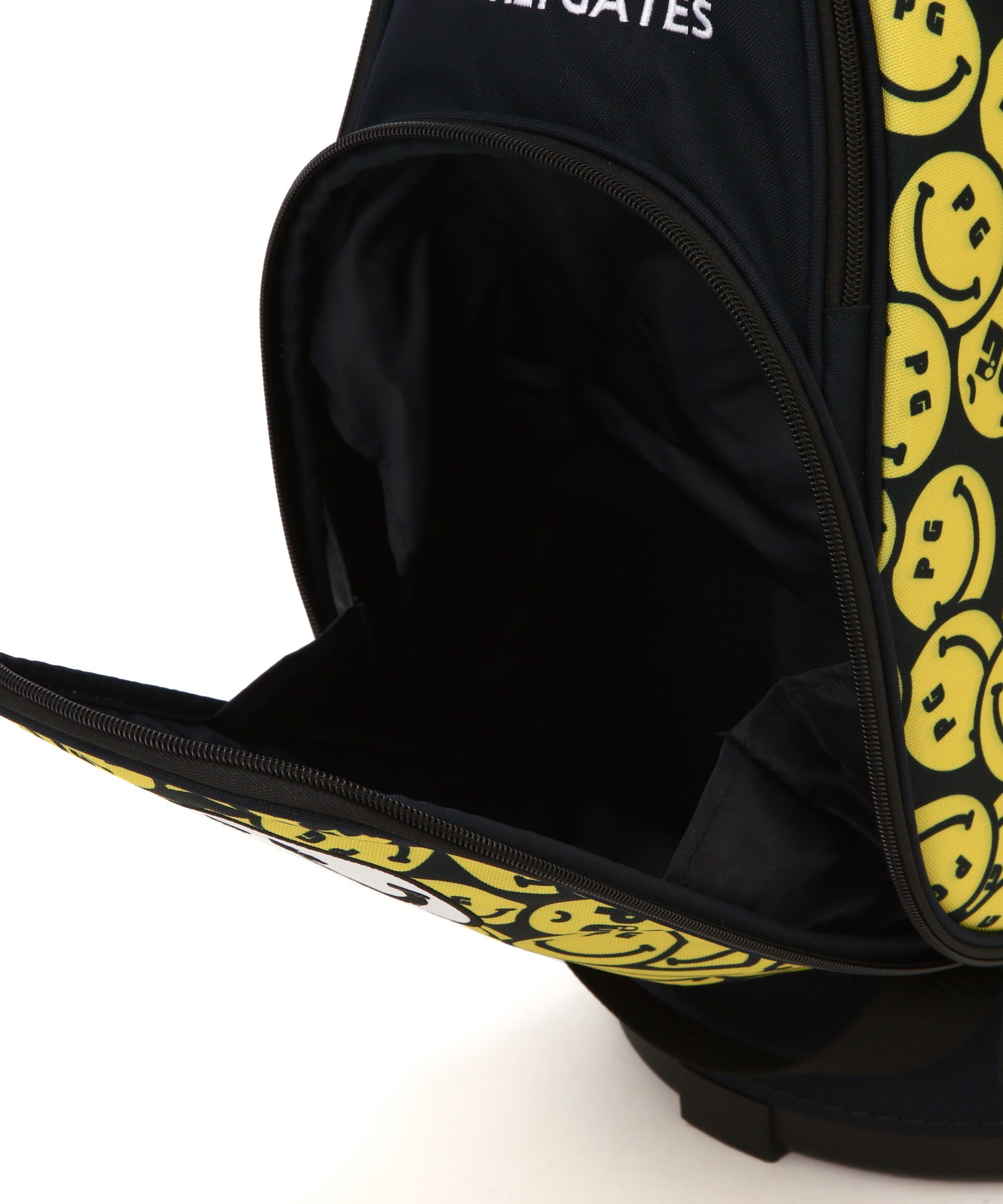 PEARLY GATES バナナPG SMILE柄軽量キャディバッグ (9型) PEARLY GATES