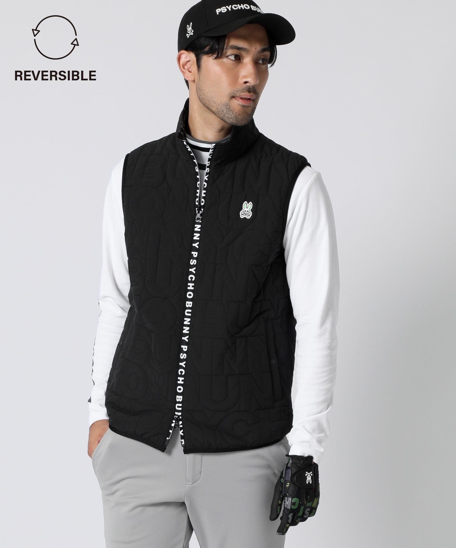 Psycho Bunny｜【まとめ割】[GOLF]ストレッチタフタ リバーシブル