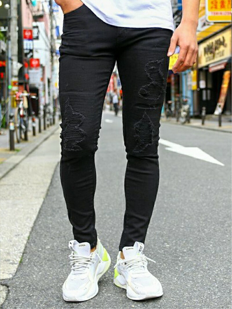 アダムスジャグラースキニーデニム 2色セット