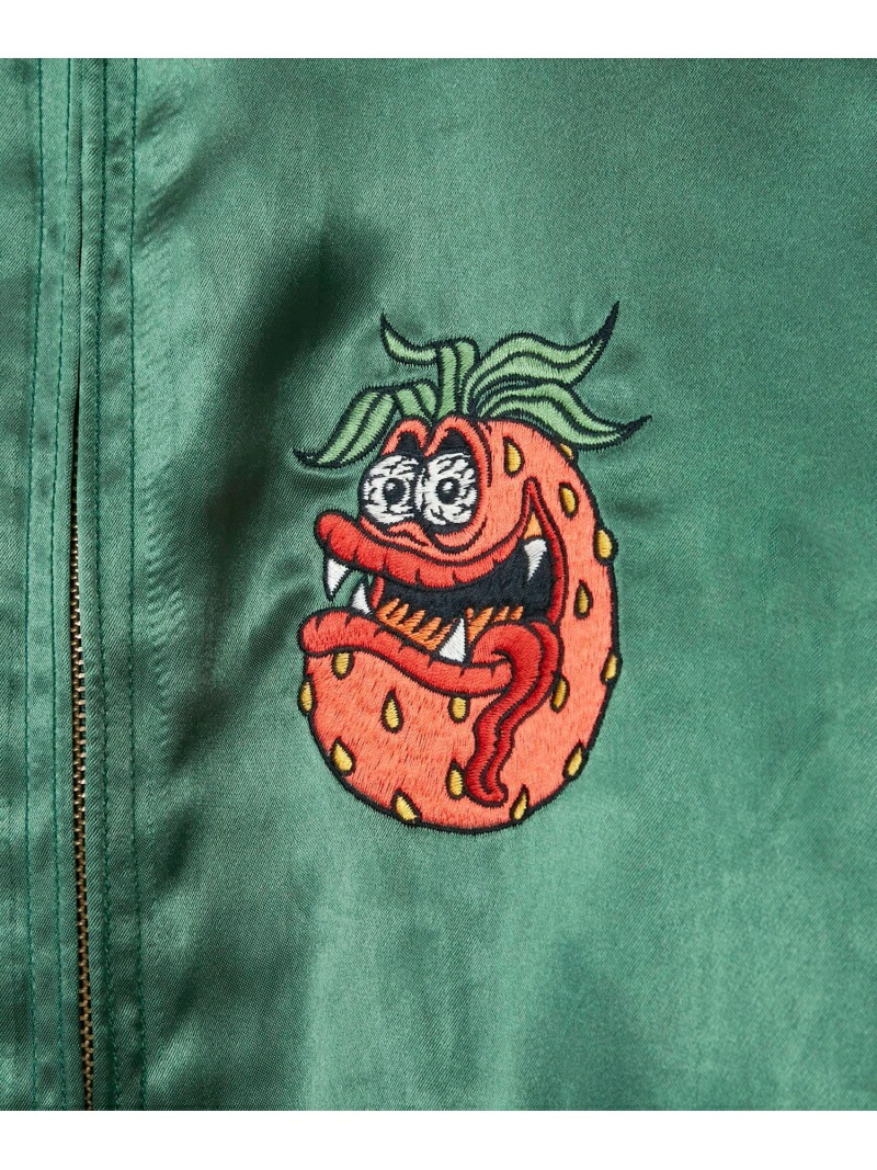 ヒステリックグラマー ベロア リバーシブルスカジャン リネン混 日本製