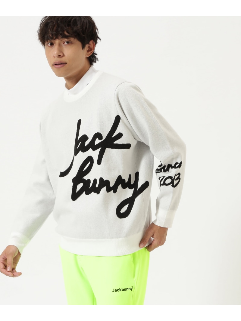 楽天市場】Jack Bunny!! 防風裏地付きクルーネックニットプルオーバー