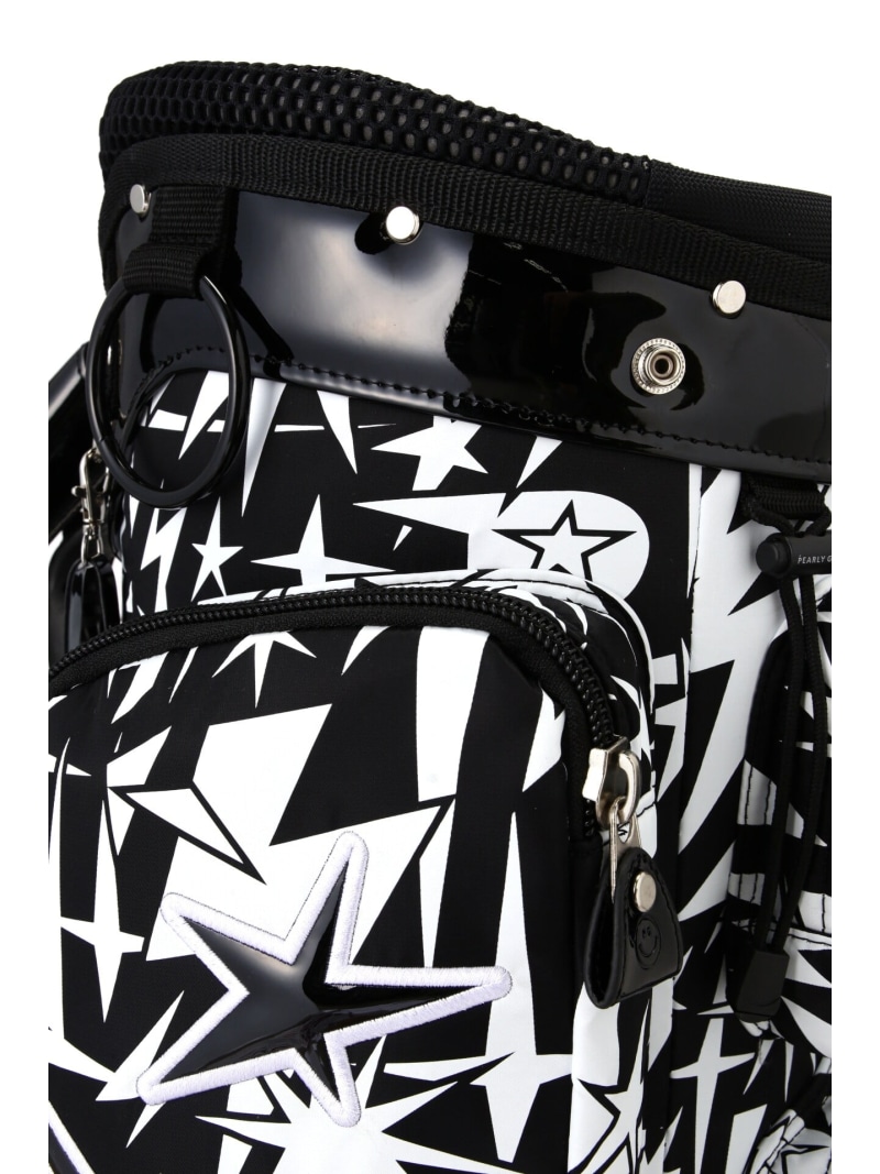 楽天市場】PEARLY GATES キャディバッグ ＜ギザ星柄＞ (46インンチ対応