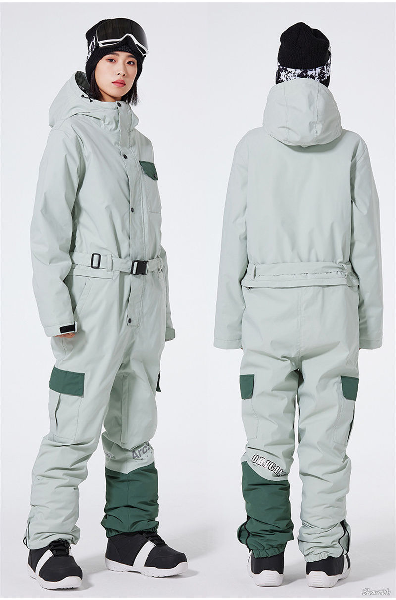 楽天市場】送料無料 スノボ つなぎ スノボウェア オールインワン
