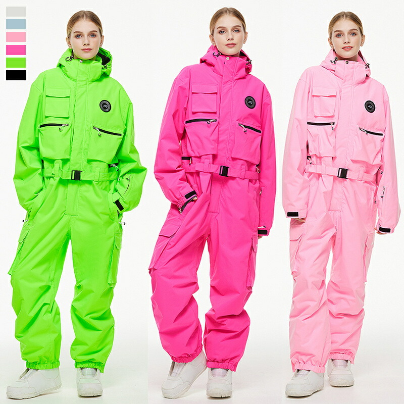 新品未使用】スノボウエア レディースM ネオンカラー Xnix レディース