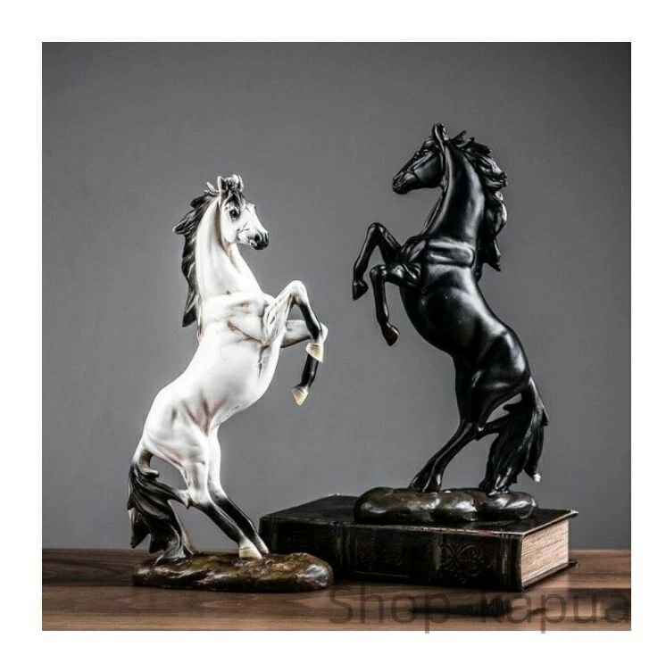 楽天市場】跳ね馬 置物の通販