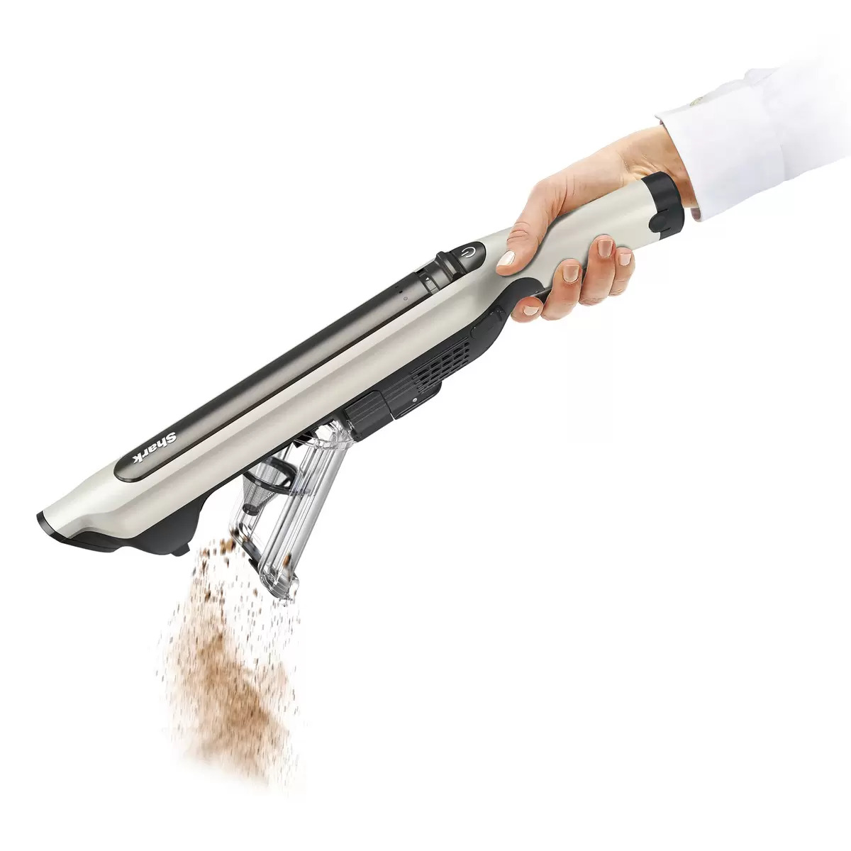 楽天市場】シャーク コードレスクリーナー グレージュ CS120J 掃除機