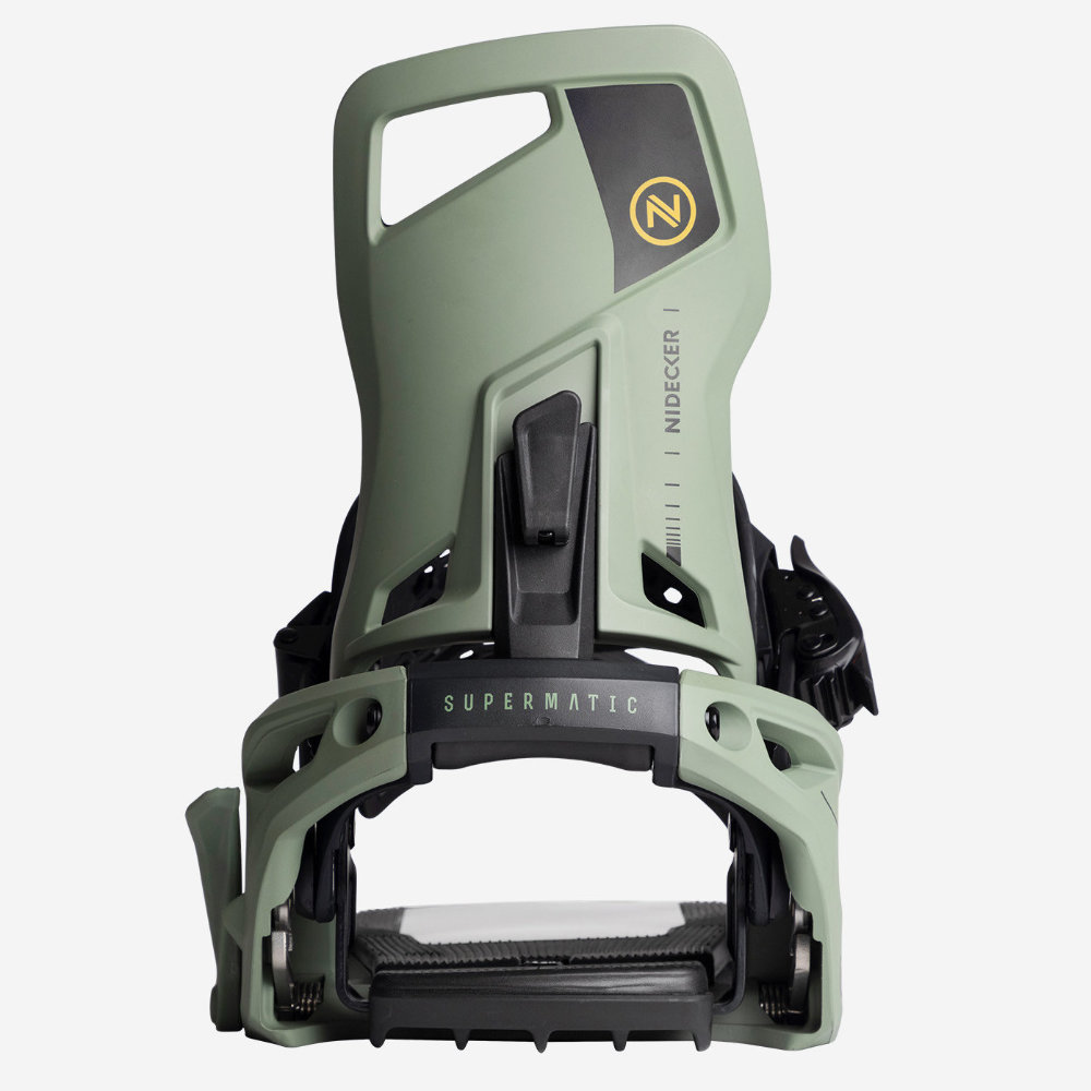 セール18日まで！】Nidecker スーパーマチック ビンディング オリーブ