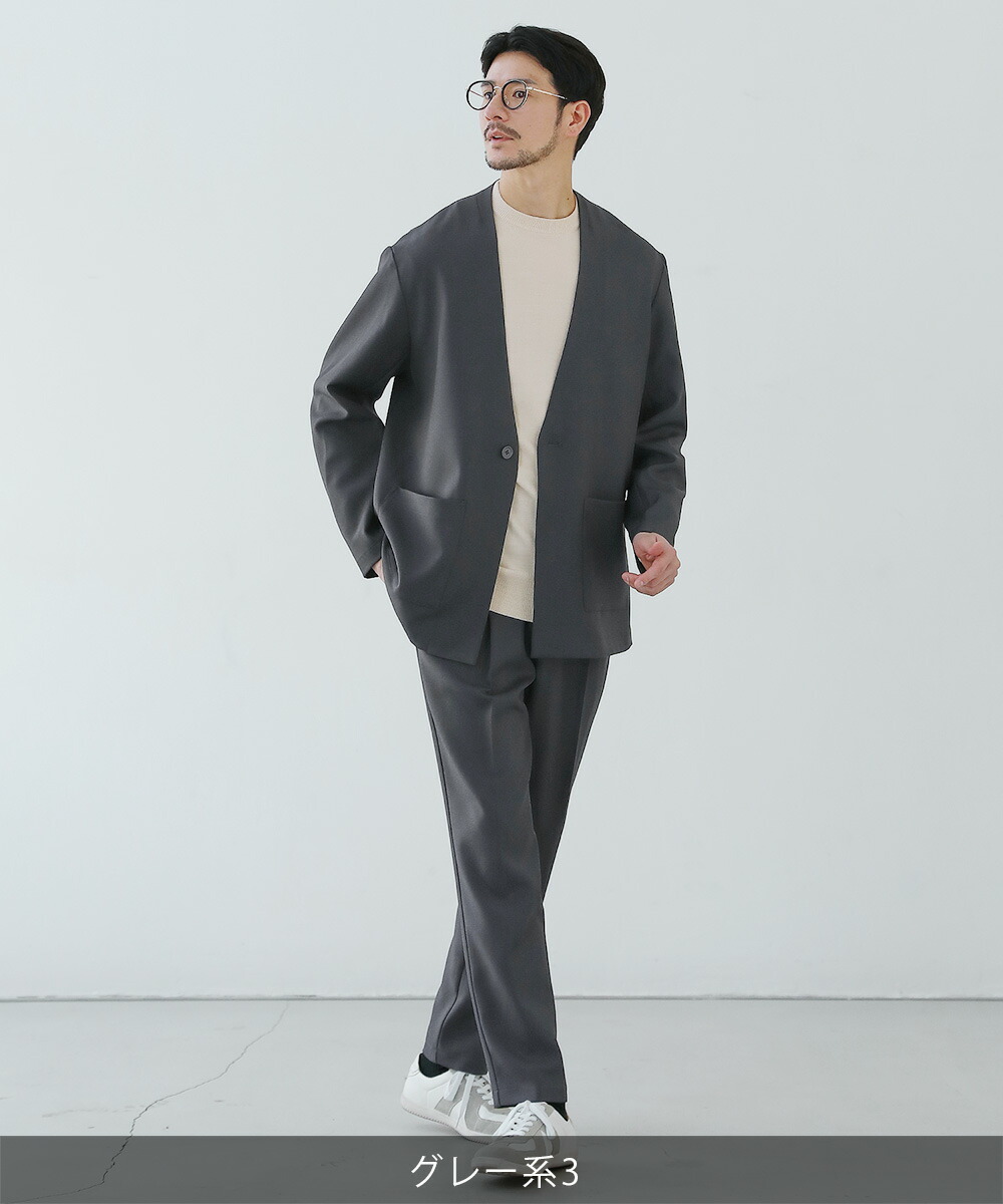 SOPHNET ソロテックス トロピカルウール ノーカラージャケット