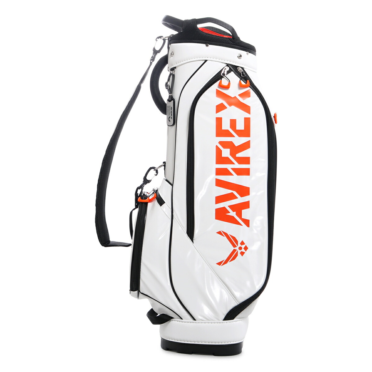 楽天市場】アヴィレックス ゴルフ キャディバッグ カート型 5分割 8.5