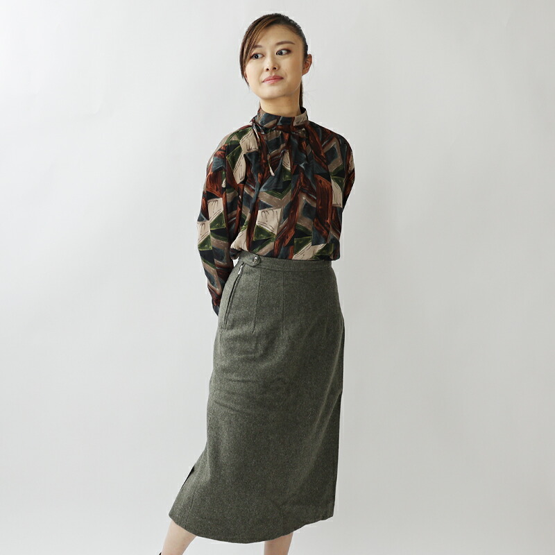 40年代 スウェーデン軍 ハイウェスト ウールパンツ デッドストック