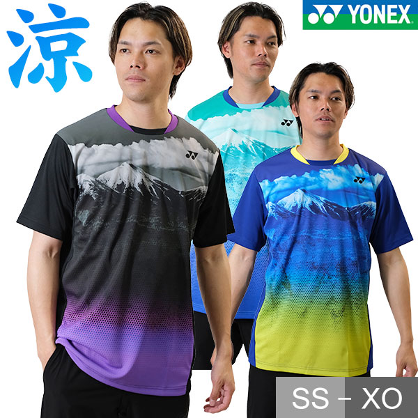楽天市場】ヨネックス テニス バドミントン Tシャツ ユニゲームシャツ